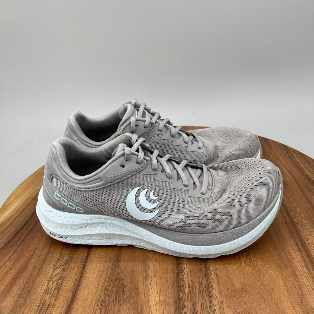 Topo Athletic Phantom 3 Shoes Womens Size 9 Gray Road Running Comfort Walking